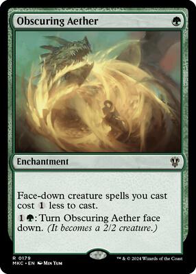 MTG - Murders at Karlov Manor - Obscuring Aether - Anime Card Craze