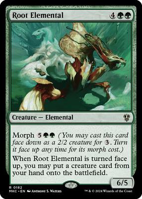 MTG - Murders at Karlov Manor - Root Elemental - Anime Card Craze
