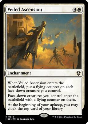 MTG - Murders at Karlov Manor - Veiled Ascension - Anime Card Craze