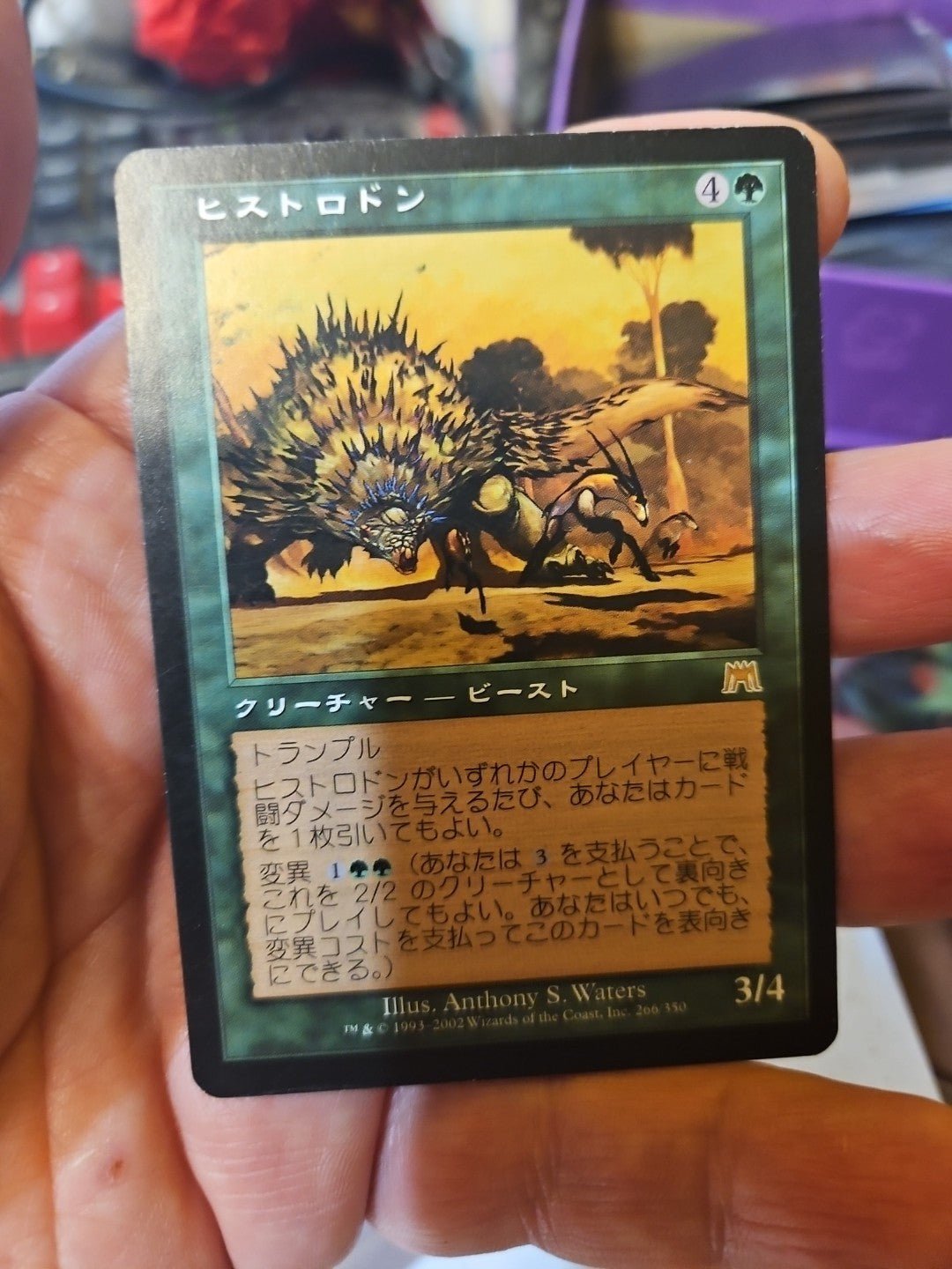 MTG - Onslaught - Hystrodon - Japanese - Anime Card Craze