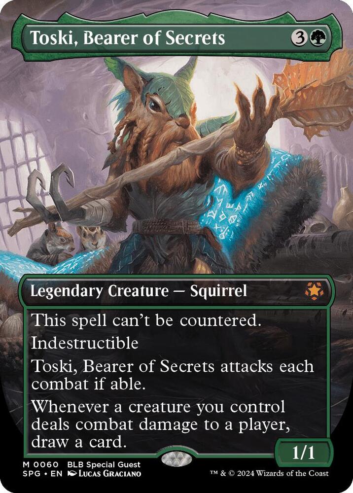 MTG - Special Guests - Toski, Bearer of Secrets (Borderless) - Anime Card Craze