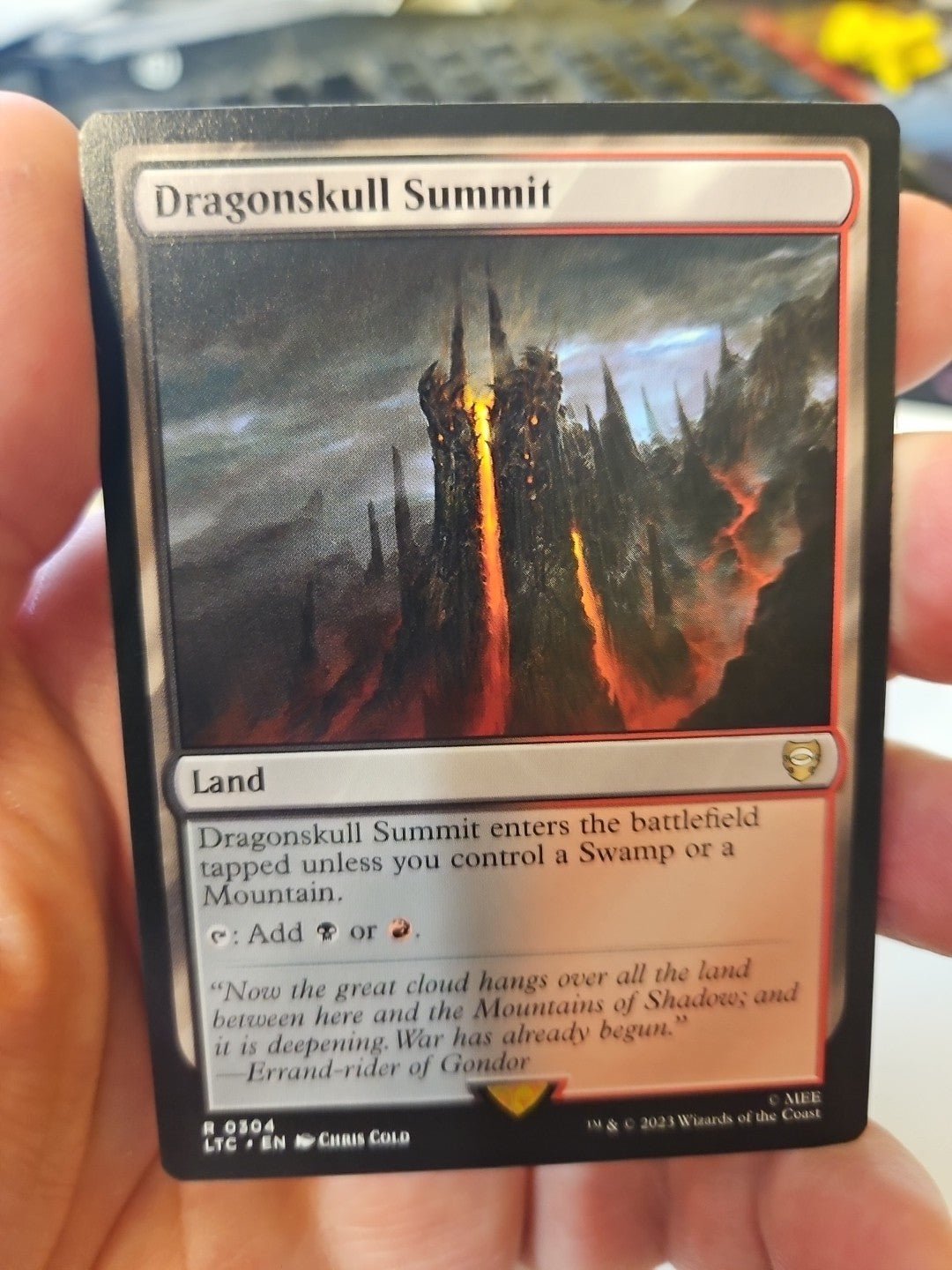 MTG - The Lord of the Rings - Dragonskull Summit - NM - NF - Anime Card Craze