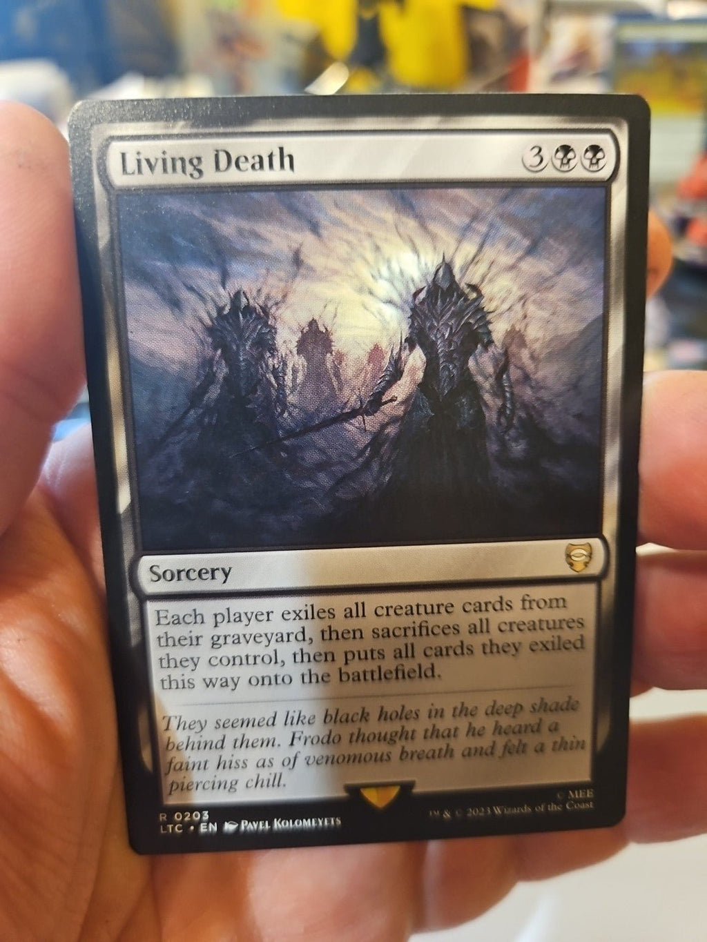 MTG - The Lord of the Rings - Living Death - NM - NF - Anime Card Craze