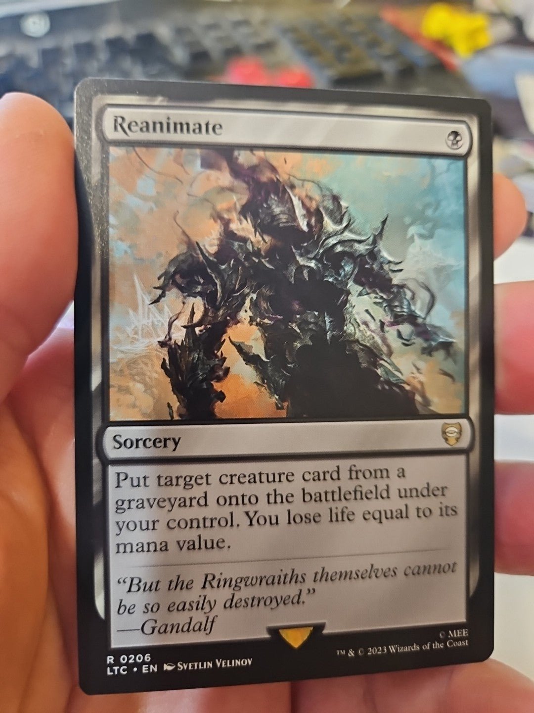 MTG - The Lord of the Rings - Reanimate - NM - NF - Anime Card Craze