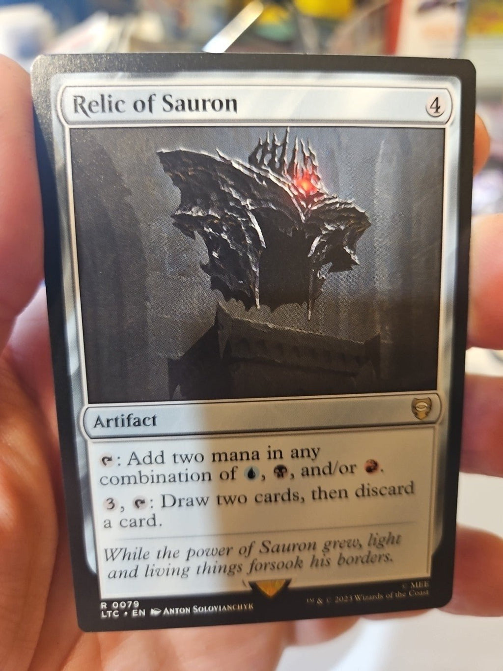 MTG - The Lord of the Rings - Relic of Sauron - NM - NF - Anime Card Craze