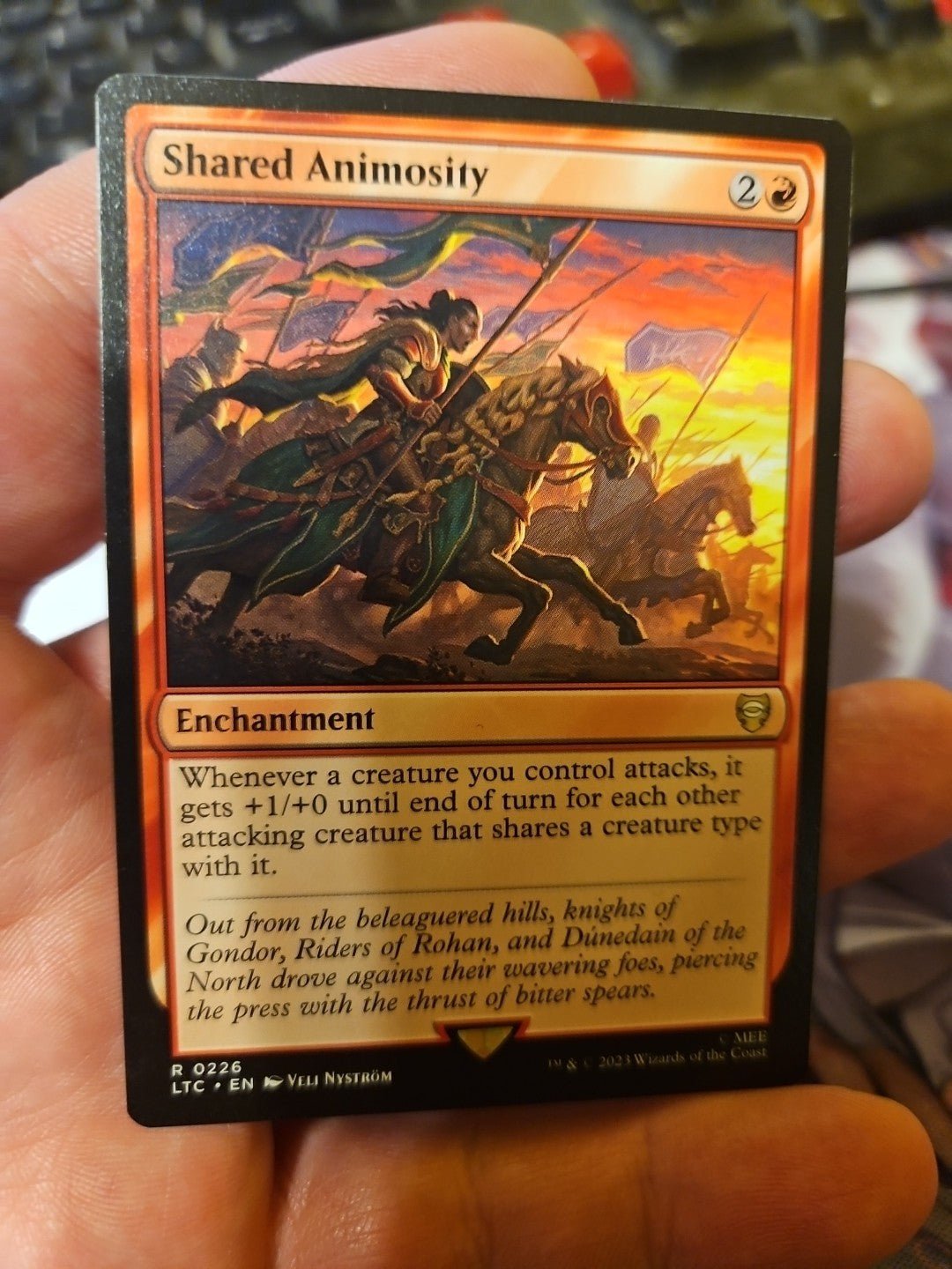 MTG - The Lord of the Rings - Shared Animosity - NM - NF - Anime Card Craze