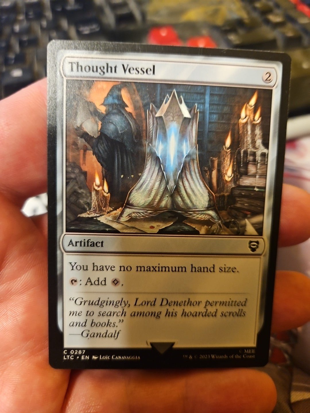 MTG - The Lord of The Rings - Thought Vessel - NM - NF - Anime Card Craze