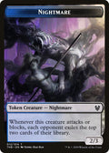 MTG - Theros Beyond Death - Nightmare Token - Anime Card Craze
