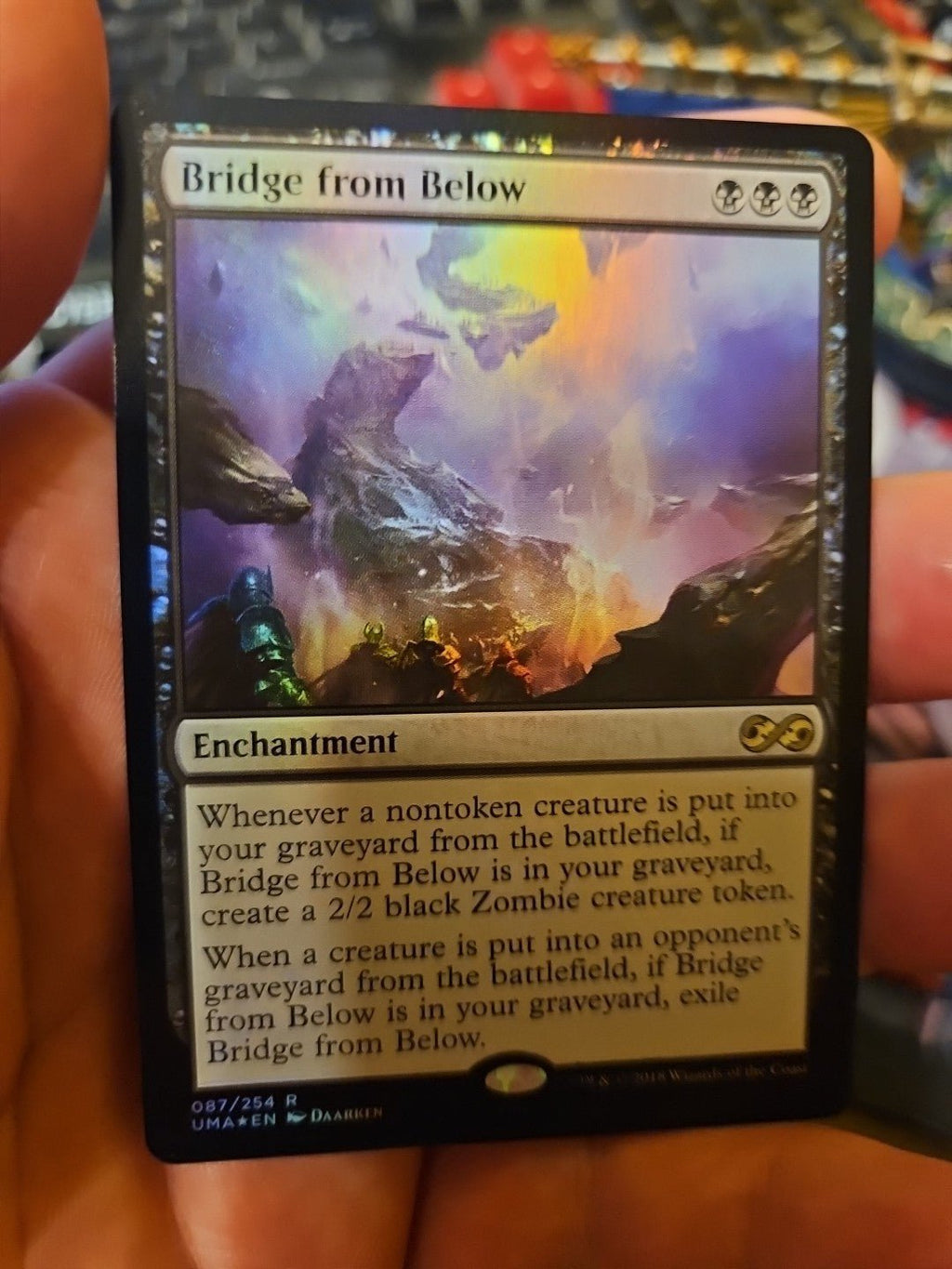 MTG - Ultimate Masters - Bridge from Below - NM - Foil - Anime Card Craze