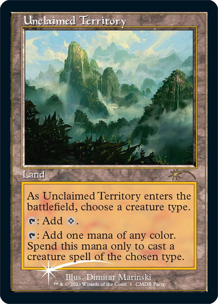 MTG - WPN & Gateway Promos - Unclaimed Territory (Retro Frame) - Anime Card Craze