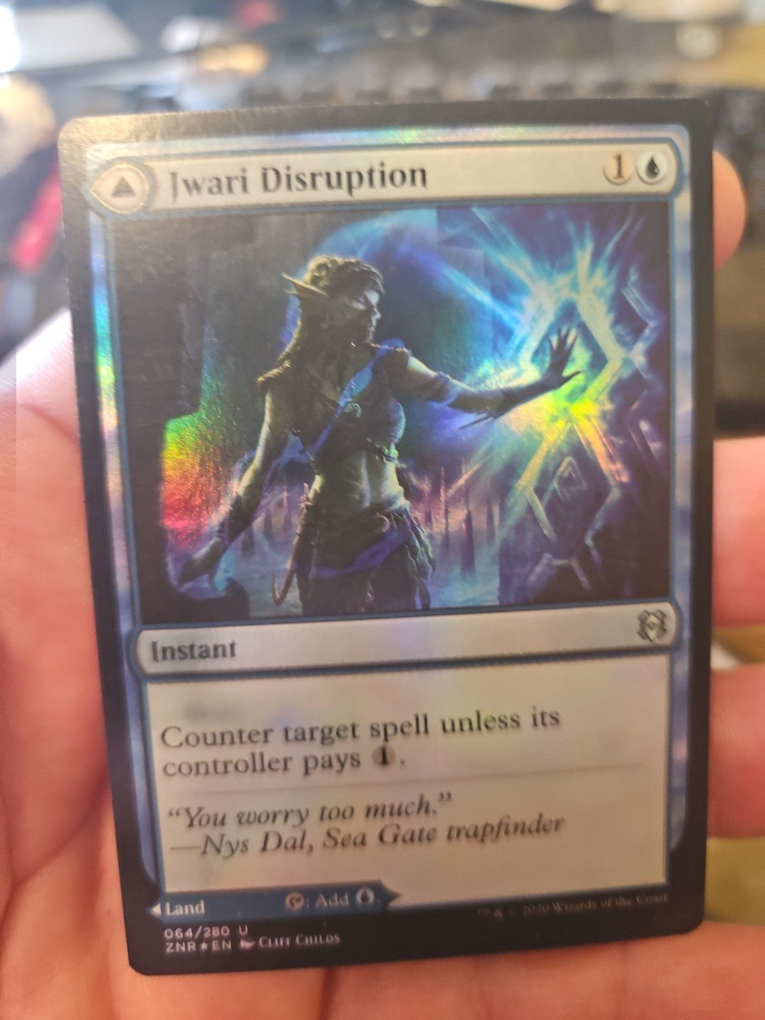 MTG - Zendikar Rising - Jwari Disruption   Jwari Ruins - NM - NF - Anime Card Craze