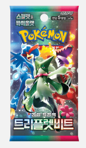Pokémon Korean Scarlet & Violet Expansion SV1A Triple Beat Booster Box - Anime Card Craze