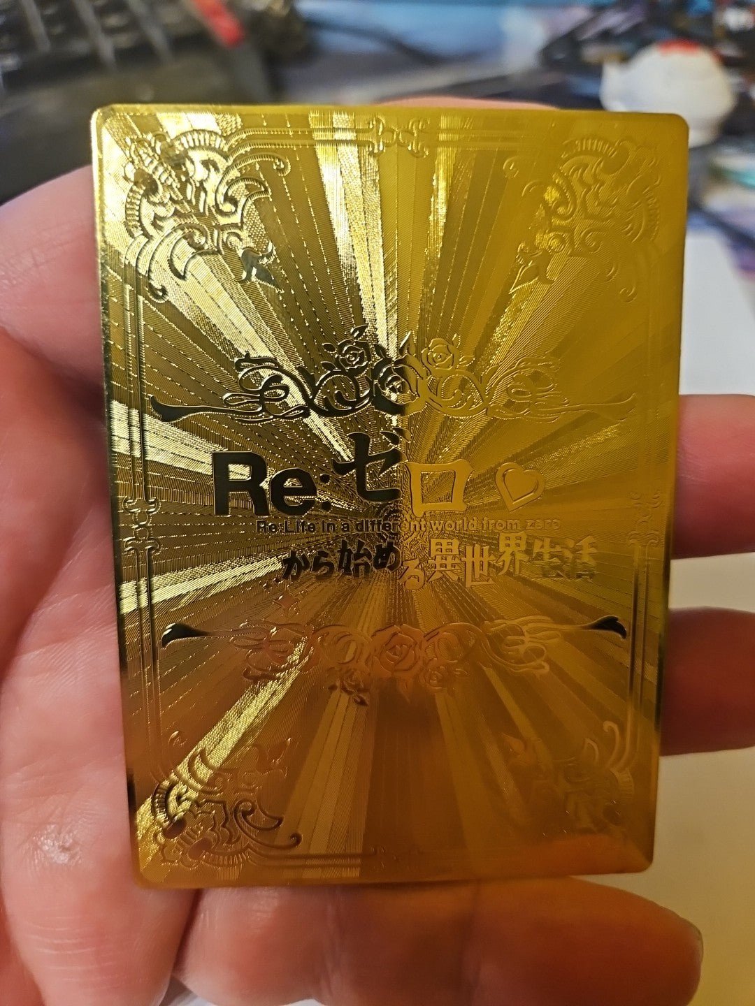 Rem RE - Zero SSIR - Goddess Story Metal card - Anime Card Craze