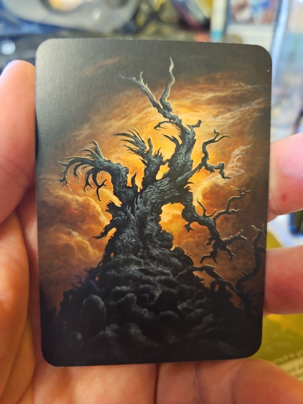 Sorcery: Contested Realm - Beta - Blasted Oak Foil - Unique - Foil NM/M - Anime Card Craze