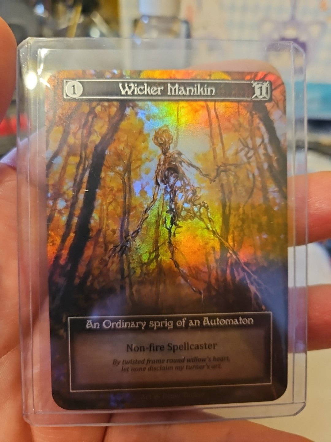 Sorcery: Contested Realm - Beta - Wicker Manakin - Foil - Anime Card Craze