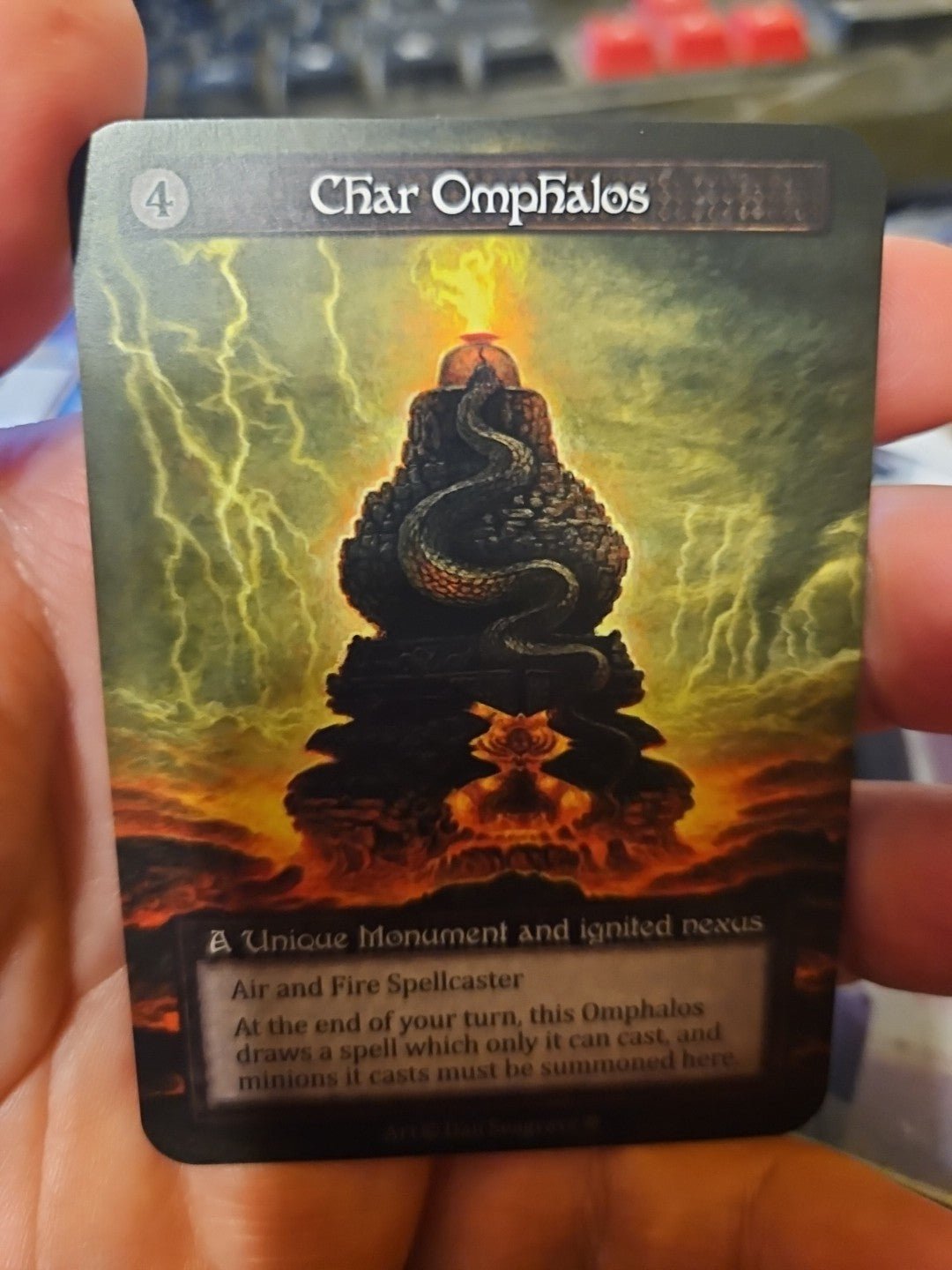 Sorcery: Contested Realm - Char Omphalos - NM - NF - Anime Card Craze