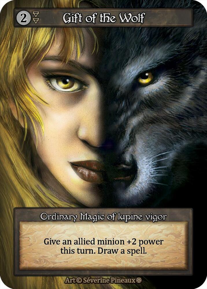 Sorcery: Contested Realm - Gothic - Gift of the Wolf - Anime Card Craze