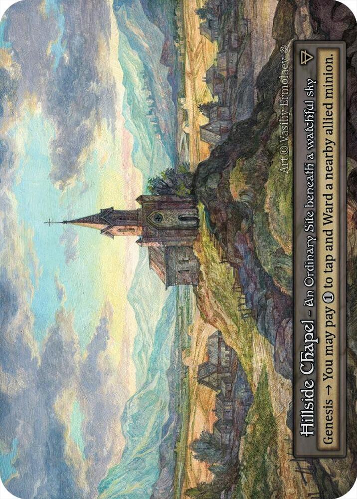 Sorcery: Contested Realm - Gothic - Hillside Chapel - Anime Card Craze