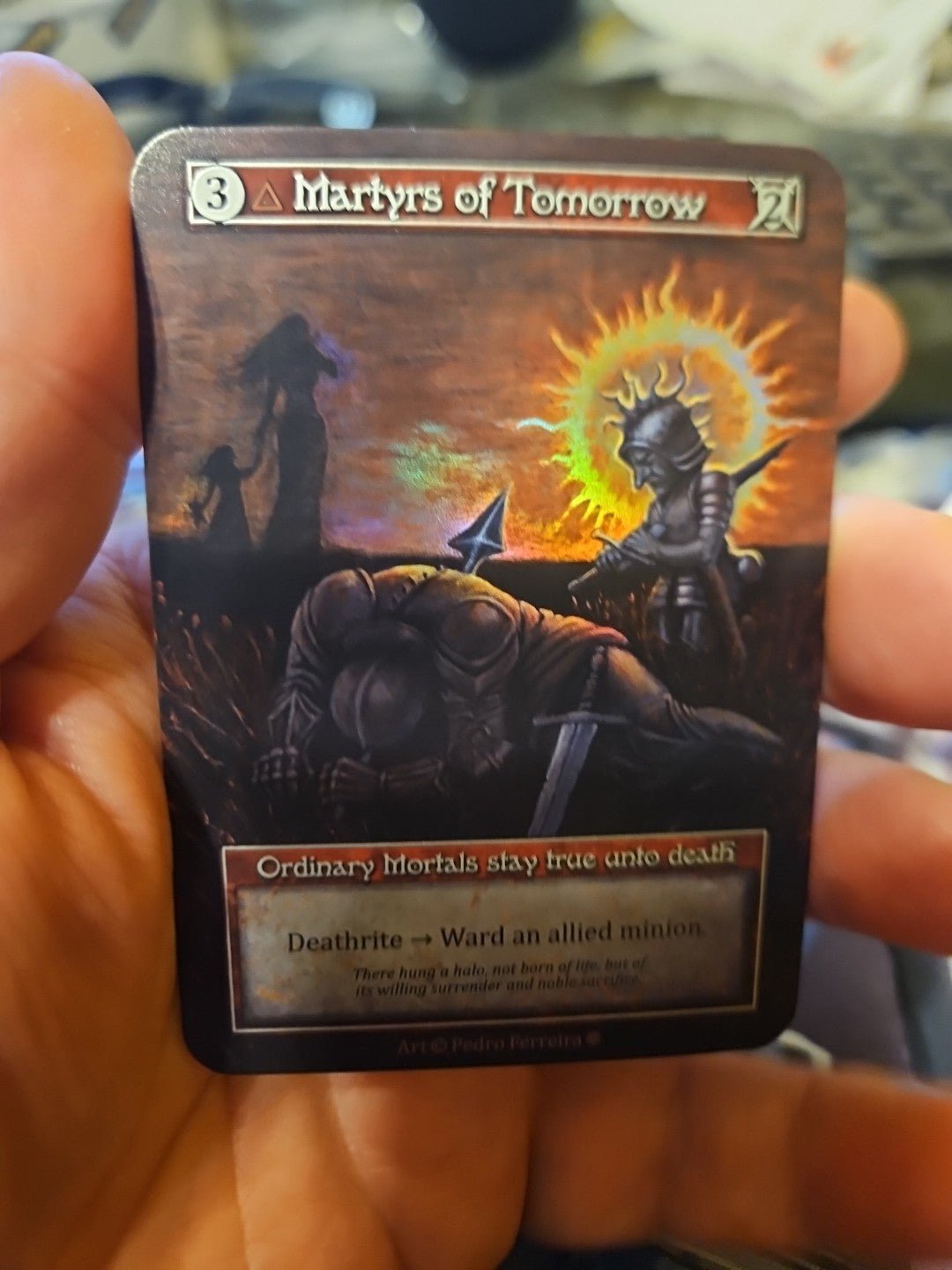 Sorcery: Contested Realm - Gothic - Martyrs of Tomorrow - NM - Foil - Anime Card Craze