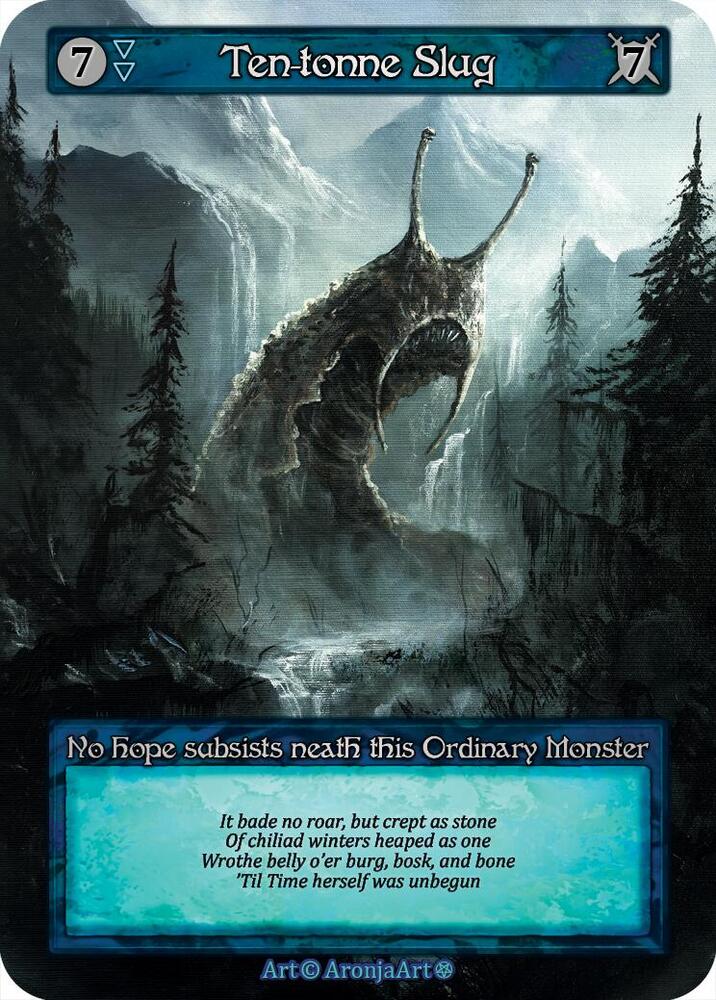 Sorcery: Contested Realm - Gothic - Ten - tonne Slug - Anime Card Craze