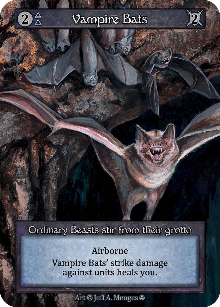 Sorcery: Contested Realm - Gothic - Vampire Bats - Anime Card Craze