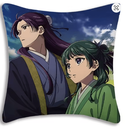 The Apothecary Diaries Maomao & Jinshi Pillow Covers Double - sided Printed (pillow not included) - Anime Card Craze