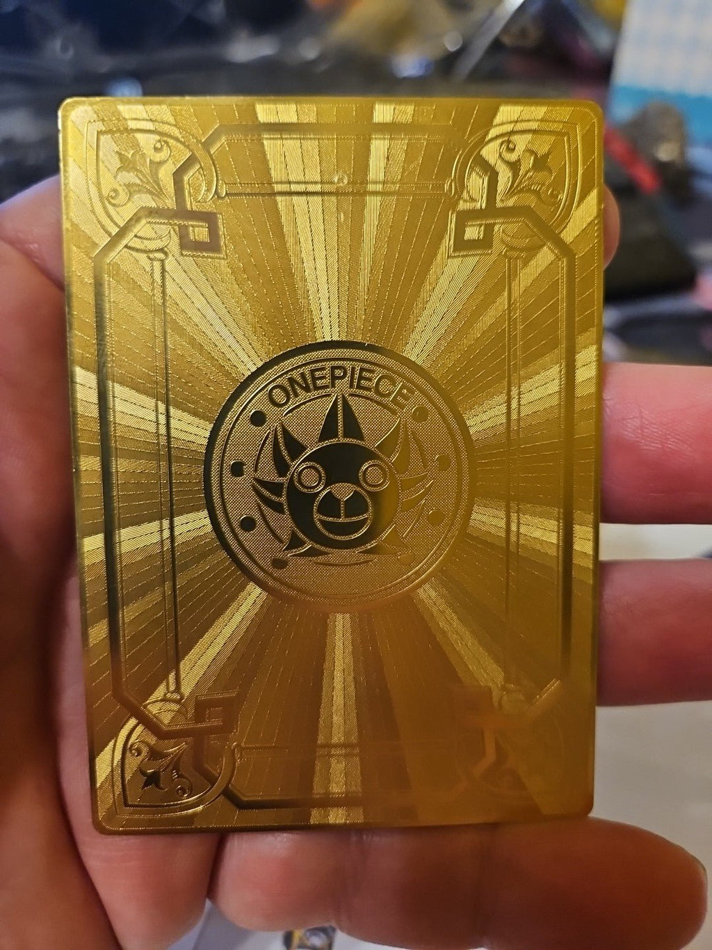 Yamato - One Piece - Goddess Story Gold Metal Card - Anime Card Craze